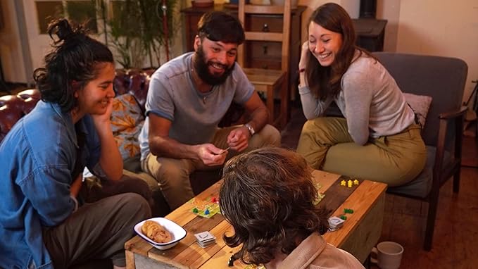 Carcassonne Hunters & Gatherers Board Game - Prehistoric Adventure with New Tiles & Meeples! Strategy Game for Kids and Adults, Ages 8+, 2-5 Players, 40 Minute Playtime, Made by Z-Man Games