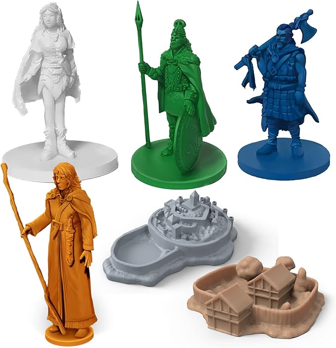 Inis Board Game | Strategy Game Based on Celtic Mythology | Area Majority and Card Drafting Game for Adults and Teens | Ages 14+ | 2-4 Players | Average Playtime 60 Minutes | Made by Matagot