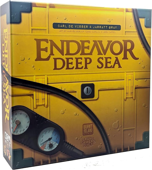 Burnt Island Games Endeavor Deep Sea – Exploration Strategy Board Game Underwater Adventure - 2025 Kennerspiel des Jahres Nominee - for 1 to 4 Players Ages 14+
