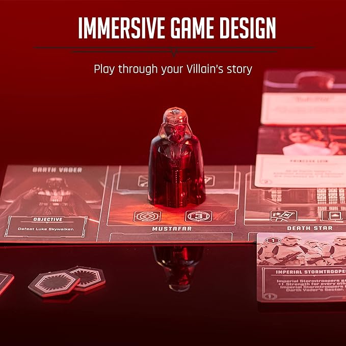 Ravensburger Star Wars Villainous: Power of The Dark Side - Engaging Strategy Game | Immersive Star Wars Universe Experience | Unique Villain Objectives | Perfect for Ages 10+, 2-4 Players