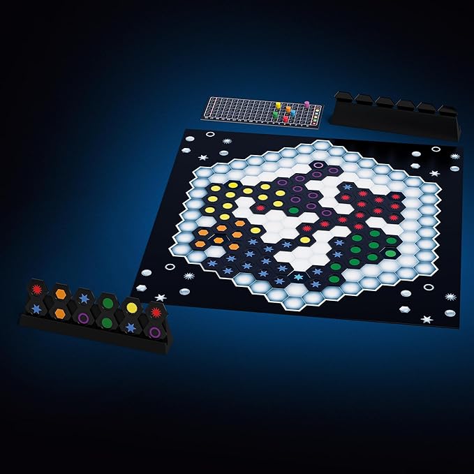 Thames & Kosmos Ingenious | Ultimate Family Strategy Game | 1 – 4 Players | Spiel Des Jahres-Nominated | Fun Abstract Tile Laying | Winner Golden Geek Award, Red, Standard (696116)