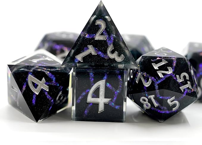 D&D Dice Set, Dungeons and Dragons Game Dice,DND Dice Gift Set for Role Playing Table Games