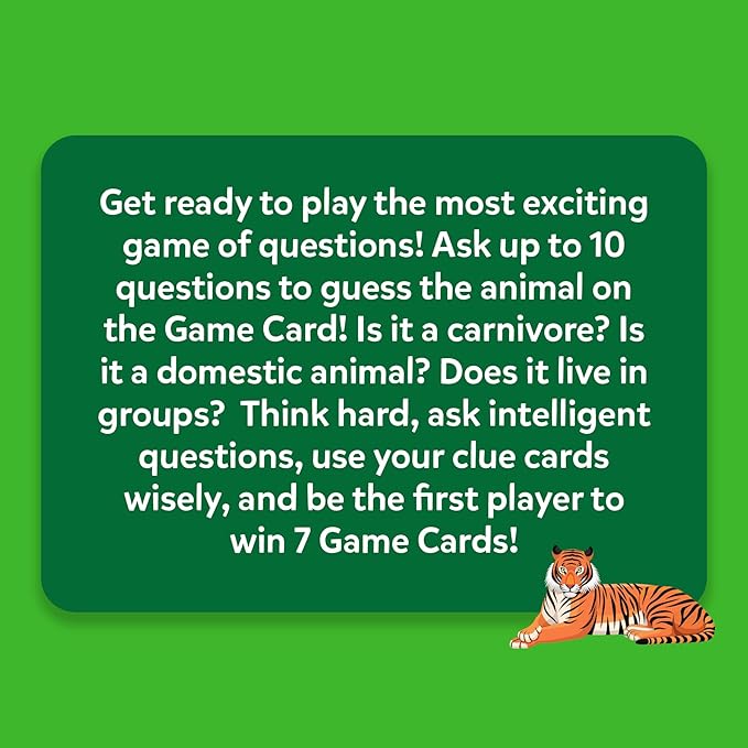 Skillmatics Guess in 10 Animal Planet, Card Game, Perfect for Boys, Girls, Kids, Teens, Adults Who Love Animals, Trivia Games, Travel Games, Gifts for Ages 6, 7, 8, 9, 10, and Up