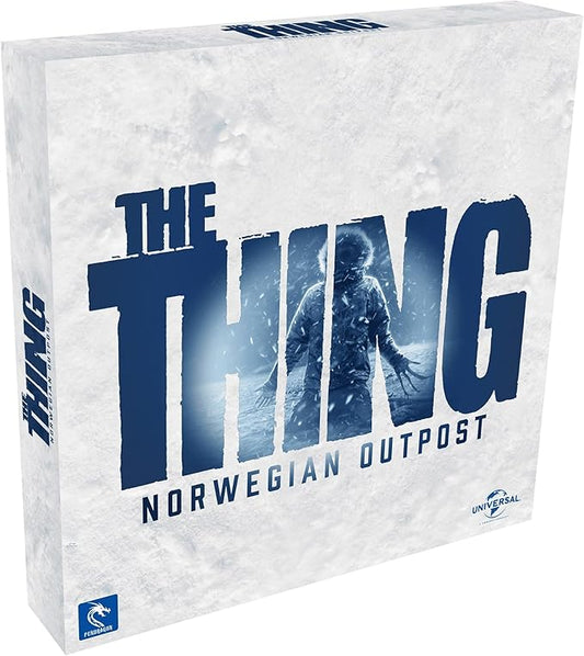 Pendragon Studios: The Thing: Norwegian Outpost - Expansion to The Thing: Board Game, Horror Strategy Game, Ages 13+, 1-8 Players, 60-120 Min