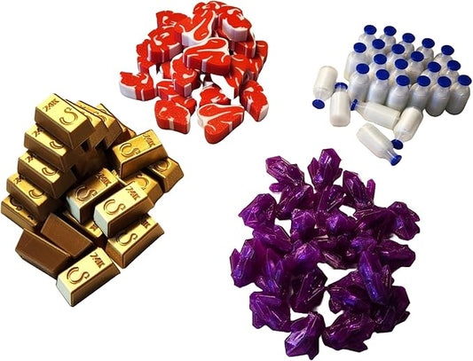 Wyrmspan Deluxe Upgraded Resources - 100pc - Weighted