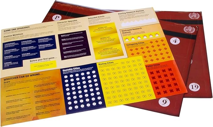 Pandemic Legacy Season 1 Red Edition Board Game | Board Game for Adults and Family | Cooperative Board Game | Ages 13+ | 2 to 4 players | Average Playtime 60 minutes | Made by Z-Man Games