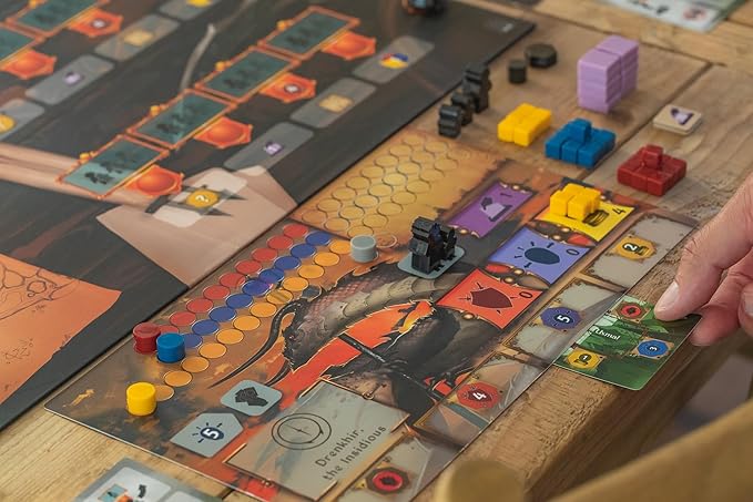 Stonemaier Games: Pendulum | A Worker Placement, Time-Optimization Strategy Board Game | Time is The Most Precious Resource as You Attempt to Rule Dunya | 1-5 Players, 90 Mins, Ages 14+