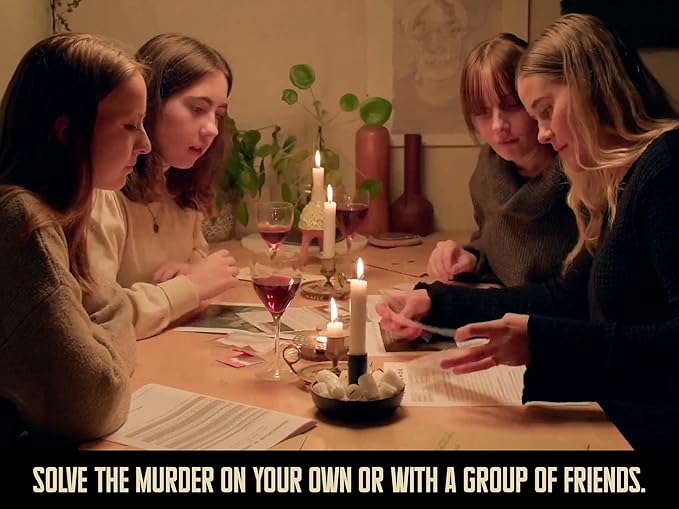 Cold Case Cames – The Man on The Field – an Authentic Murder Mystery Game