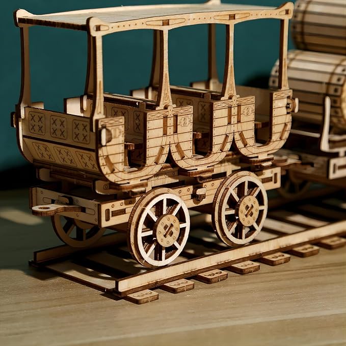 3D Wooden Puzzles Wine Truck Model Kits, Brainteaser and Puzzle for Christmas/Birthday,Gifts for Adults and Teens to Build Combination