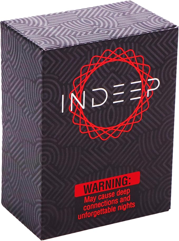 Couples Game - Unique Conversation Cards w/Deeper Challenge Layer - Romantic Couple Games for Date Night, Intimacy & Connection - Couples Gift for Him & Her - Anniversary or Valentine’s Day