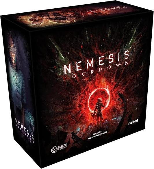 Rebel Nemesis: Cooperative Sci-Fi Horror Strategy Board Game for 1-5 Players