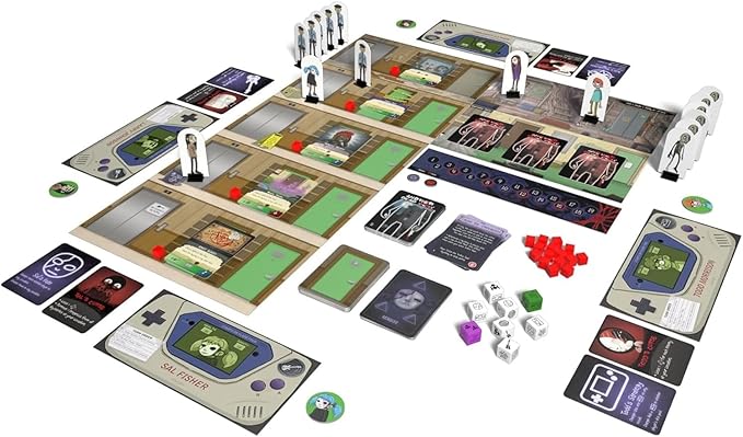 Sally Face: Strange Nightmares Deluxe - Cooperative Board Game, Based On The Video Game, Officially Licensed, Ages 13+, 1-5 Players