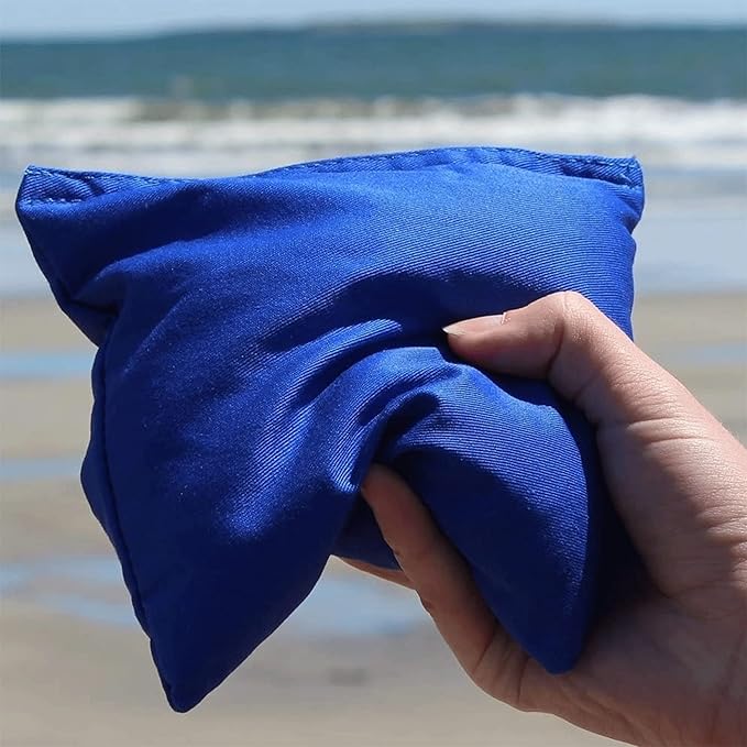 Driveway Games All Weather Corntoss Bean Bag Cornhole Yard Game Set for Indoor and Outdoor Use with 2 Target Boards and 8 Bean Bags