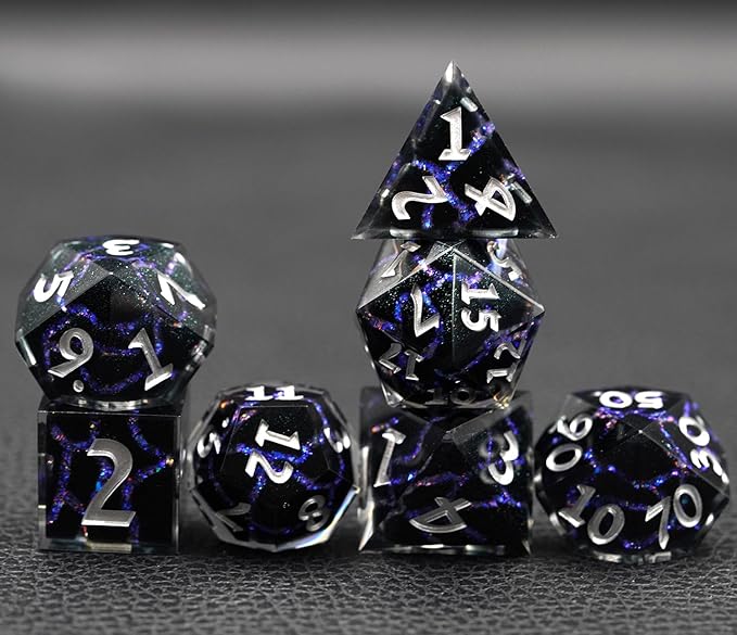 D&D Dice Set, Dungeons and Dragons Game Dice,DND Dice Gift Set for Role Playing Table Games