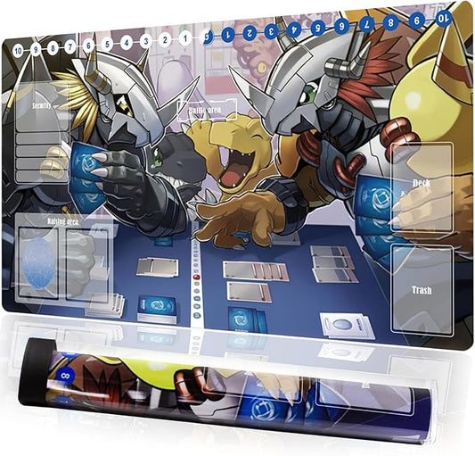 DTCG playmat Duel Mat Gaming Competition Pad Card Binder Deck 35x60CM 13.7x23.6in