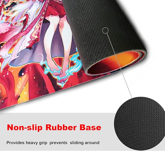 ygo playmat Gaming Competition Pad Mat Card Binder Deck 23.6x13.7in