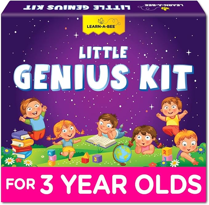 Toys for 3 Year Old Boys/Girls | Gift for 3 Year Old Kids | Board Books and Fun Activities | Learning and Educational Toys & Games (1 Box Set)