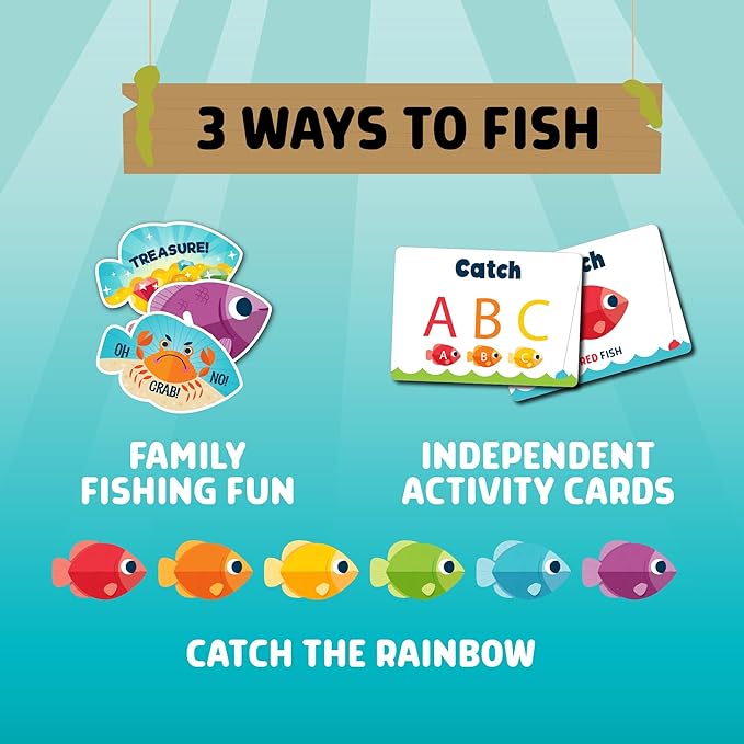 Chuckle & Roar Family Fishing Derby Learn While You Play Game