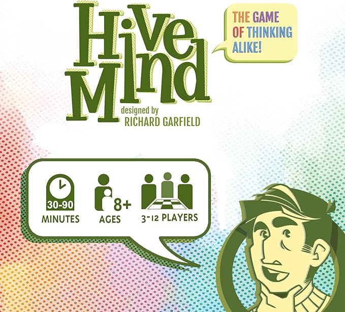 Hive Mind by Calliope How Well Do You Think Alike Fun Kids Games 8-12 3+ Players Activities for Families and Adults Ages 8+