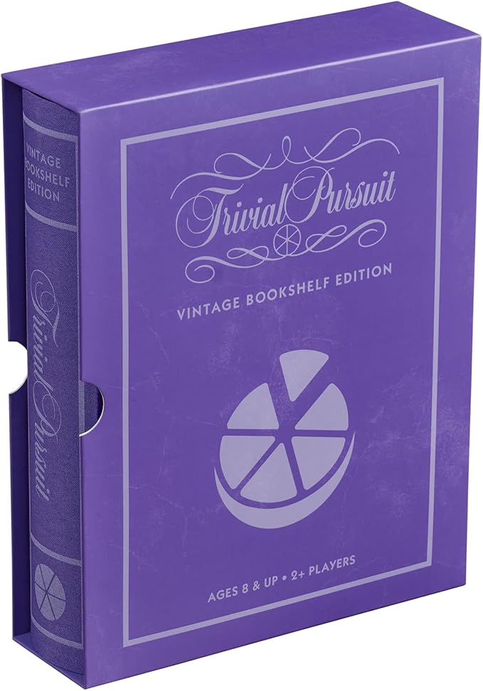 WS Game Company Trivial Pursuit Vintage Bookshelf Edition