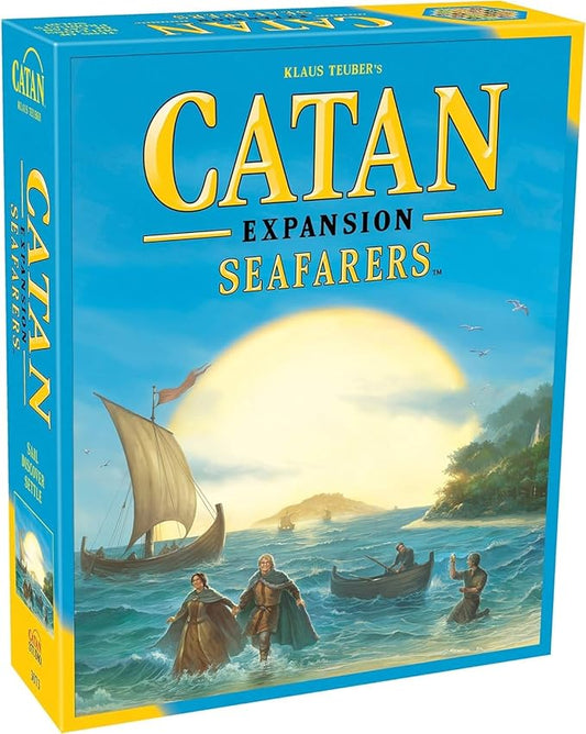CATAN Seafarers Board Game Expansion - Explore, Settle, and Conquer New Isles! Strategy Game, Family Game for Kids and Adults, Ages 10+, 3-4 Players, 60 Minute Playtime, Made by CATAN Studio