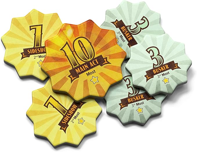 Big Top - Fast Paced Auction Game - 3 to 4 Players - 40 Minutes Play Time (Big Top (Base Game))