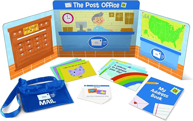 Peaceable Kingdom Get Ready for Kindergarten Learning Around Town – Kindergarten Readiness Activity Set for Kids Ages 4 & Up