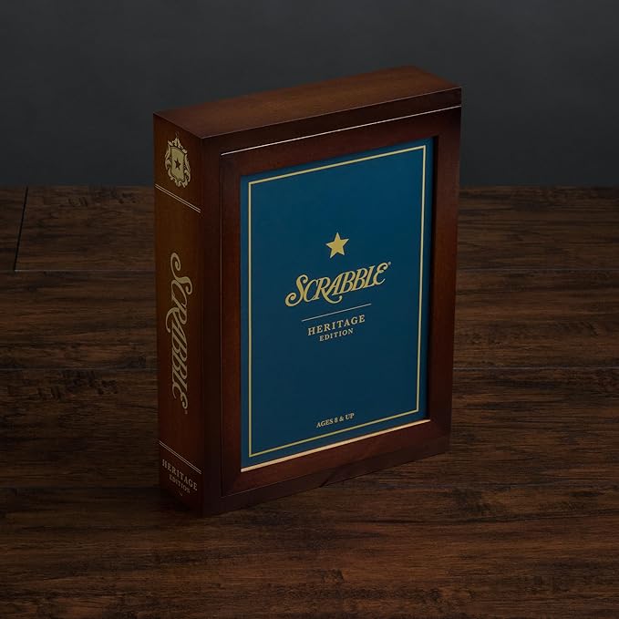 WS Game Company Scrabble Heritage Edition