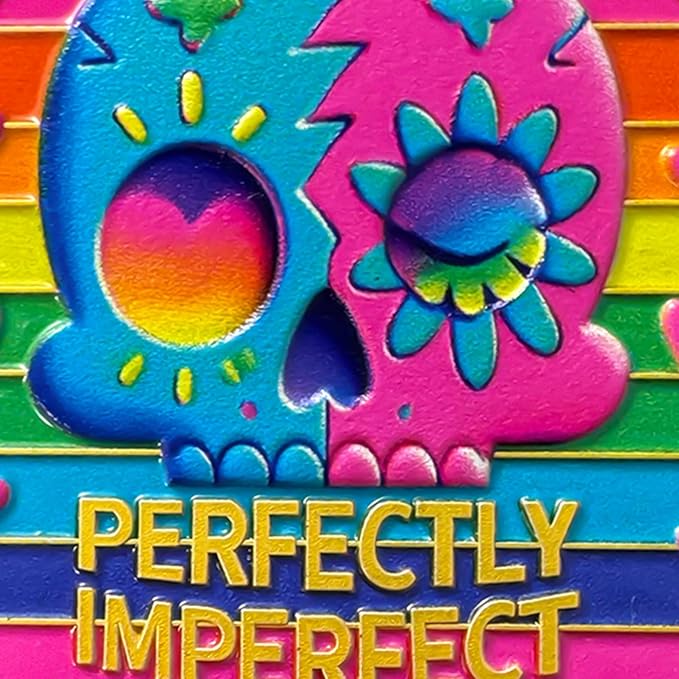 Memento Mori Coin Momento Mori Coin Skull Coin Stoic Gifts Memento Mori Calendar Living Memento Mori Amor Fati Coin (Rainbow Skull Flower)