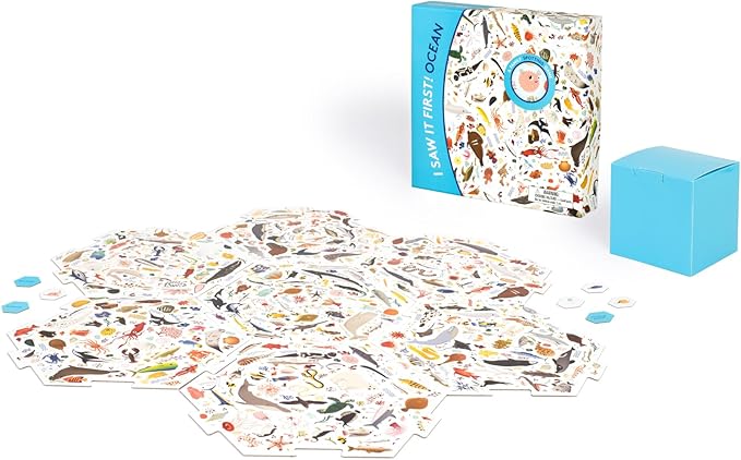 Laurence King Publishing I Saw it First! Ocean: A Family Spotting Game