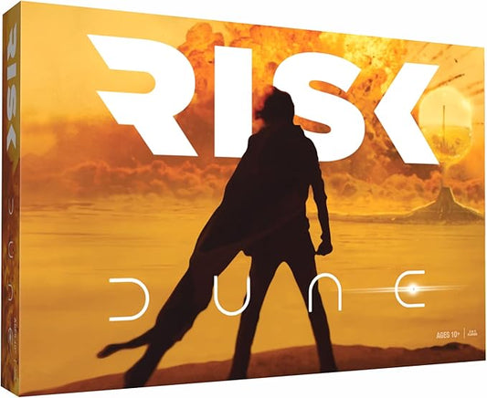 Risk: Dune Strategy Board Game, for Dune Fans, War Game Based on The Dune Movie Franchise, Official Dune Merchandise & Collectible, Ages 10 & Up, 2 or 4 Players, 60+ Minutes Play Time
