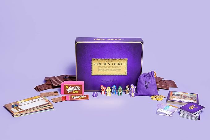Buffalo Games - Willy Wonka's The Golden Ticket Game, 10 years