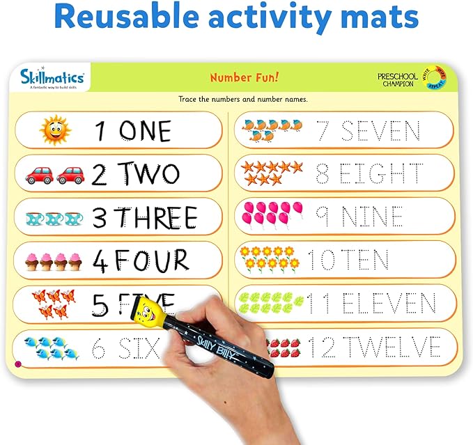 Skillmatics Preschool Champion, Fun Learning Activities, Educational Toy and Game, Gifts for Ages 3, 4, 5, 6