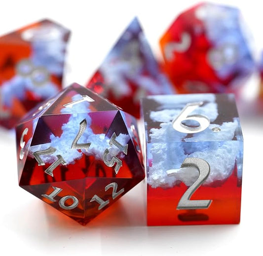 D&D Dice Set, Dungeons and Dragons Game Dice,DND Dice Gift Set for Role Playing Table Games