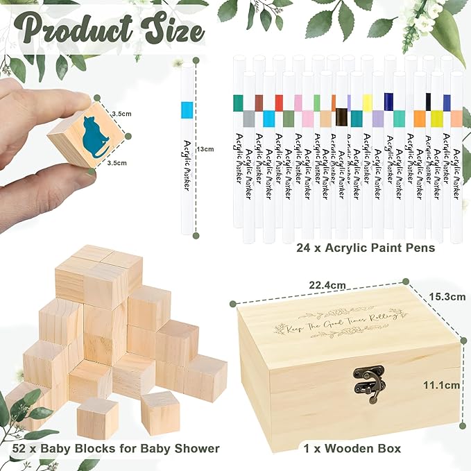 78 PCS Fun Baby Shower Games Sign Kit，Unique Baby Shower Ideas，Funniest Baby Shower Games Ever ，A Game Where You Can Draw to Your Heart's Content，Suitable for Baby Shower Games Boy and Girls