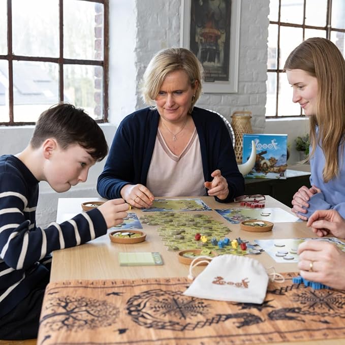 Looot - Pillage and Raid to Become Leader of The Vikings | Kenner Spiel Nominated for 2025 | Casual Strategy Game Night | Ages 10+ | 2 to 4 Players | 45 Minutes