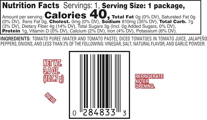 Tostitos, Medium Chunky Salsa To Go, 3.8 Ounce (Pack of 30)