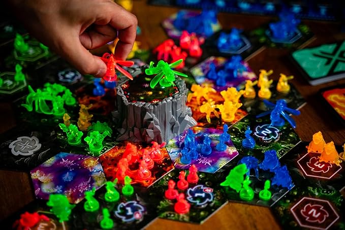 Renegade Game Studios: Nexus Ops - Strategy Board Game, Carry Out Secret Missions & Control The Mines to Collect Rubium, Ages 14+, 2-4 Players, 90 Min