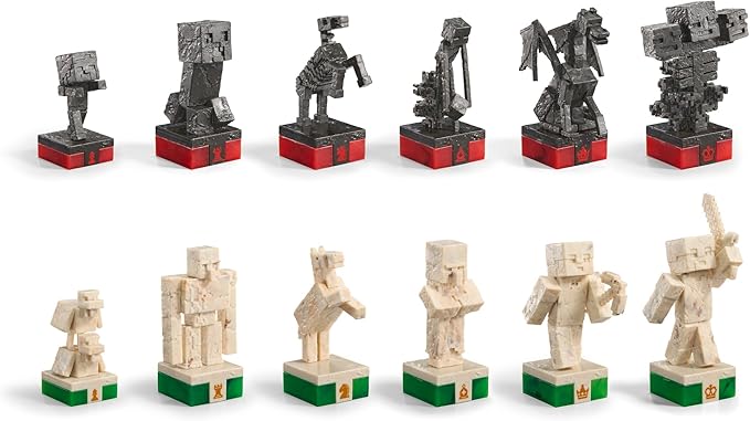 The Noble Collection Minecraft Chess Set