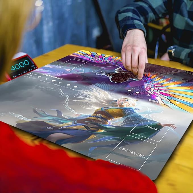 MTG Playmat Table Mats Size 60X60 cm Mousepad Compatible for MTG RPG CCG Trading Card Game Play mats Original Play Mat Art Designs & Accessories…