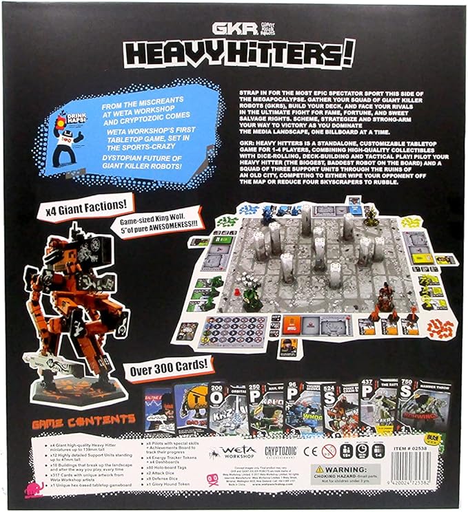 Weta Workshop Giant Killer Robots Heavy Hitters Core Box