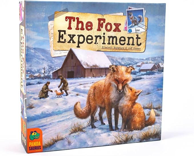 The Fox Experiment Board Game - Breed and Evolve Your Foxes! Strategy Game, Fun Family Game for Kids and Adults, Ages 10+, 1-4 Players, 60 Minute Playtime, Made by Pandasaurus Games
