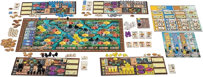 Age of Innovation - A Terra Mystica Game, Faction Strategy Board Game, Ages 14+, 1-5 Players, 40 Min