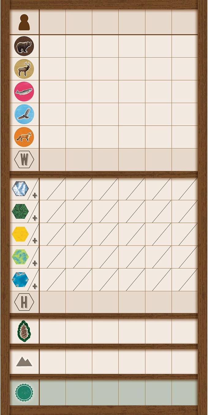 AEG & Flatout Games | Cascadia: Landmarks - Expansion for Award-Winning Board Game, Cascadia | Easy to Learn | Quick to Play | Ages 10+ | Adds 5th & 6th player