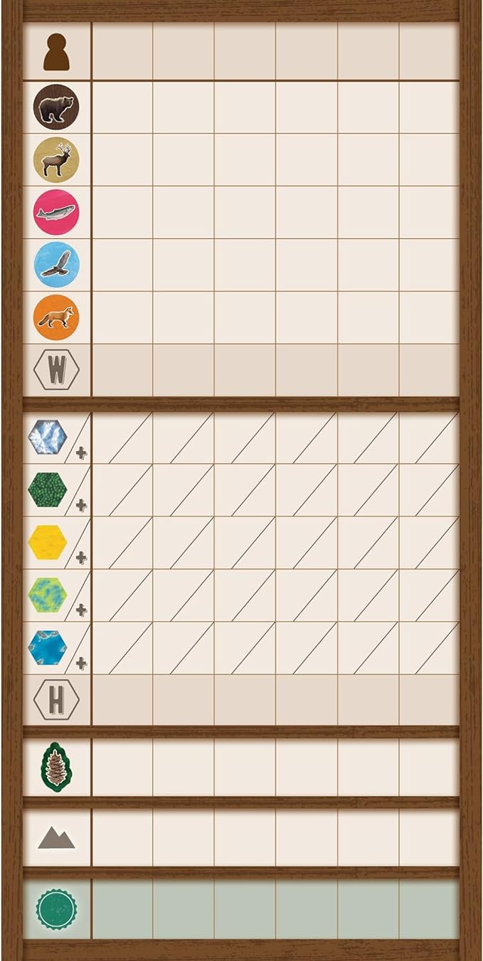 AEG & Flatout Games | Cascadia: Landmarks - Expansion for Award-Winning Board Game, Cascadia | Easy to Learn | Quick to Play | Ages 10+ | Adds 5th & 6th player