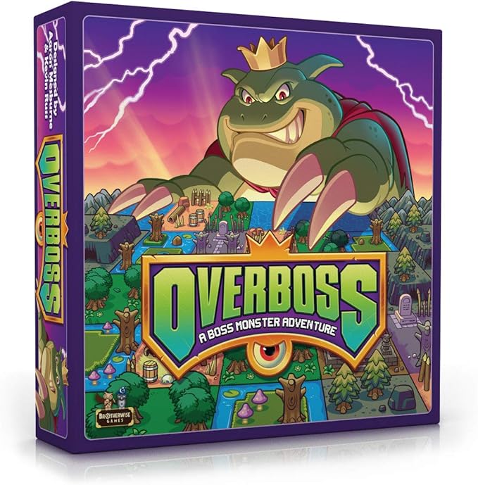 Brotherwise Games Overboss: A Boss Monster Adventure, Purple Medium