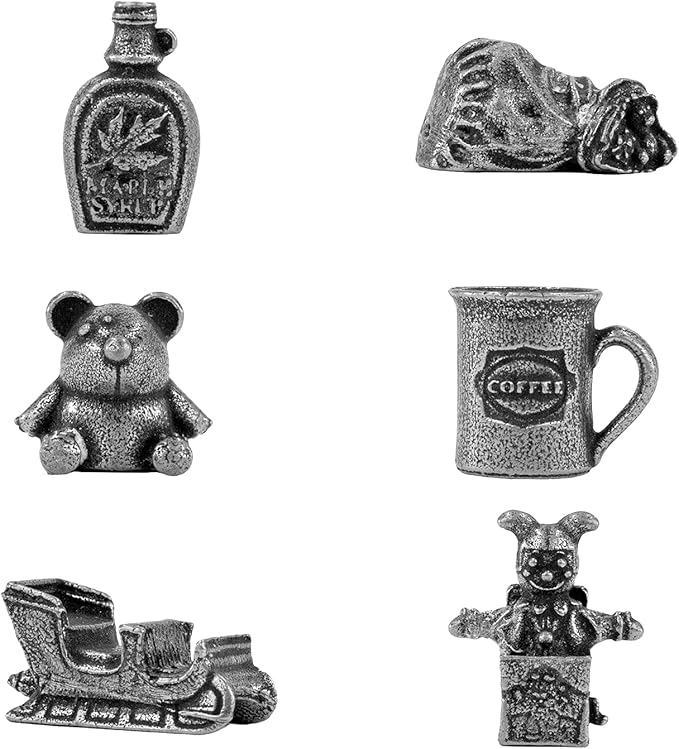 Winning Moves Elf Monopoly Board Game, 2-6 Players, Ages 8 Plus, Board Game, Recommended for Board Games