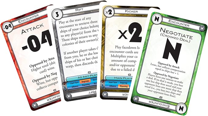 Cosmic Incursion Board Game EXPANSION - Classic Strategy Game of Intergalactic Conquest for Kids and Adults, Ages 14+, 3-6 Players, 1-2 Hour Playtime, Made by Fantasy Flight Games