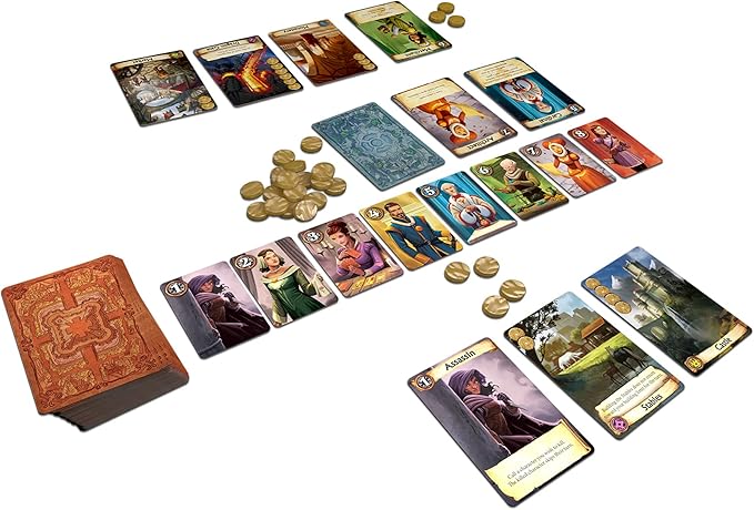 Citadels Revised Edition Board Game - Master Builder Showdown! Medieval Strategy Game for Kids & Adults, Ages 10+, 2-8 Players, 30-60 Min Playtime, Made by Z-Man Games