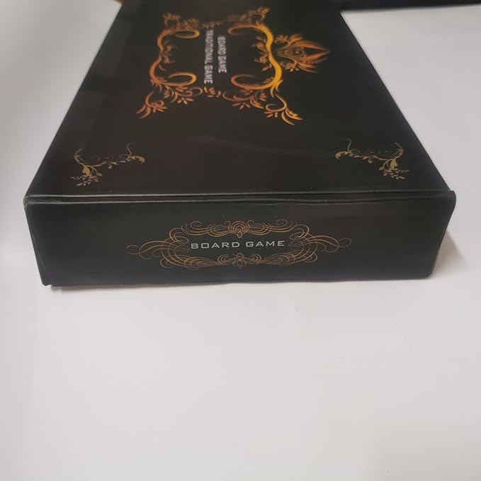 Wooden Inlaid Backgammon Set, Classic Strategy Board Game Case 15.7" Large Size, Backgammon with Checkers Pieces for Adults and for Children